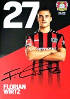 Florian Wirtz - Bayer Leverkusen - Handsignierte Autogrammkarte! Nordrhein-Westfalen - Wülfrath Vorschau