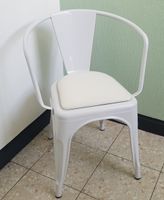 Metalix Stuhl in weiß Metallstuhl Industriedesign Nordrhein-Westfalen - Velbert Vorschau