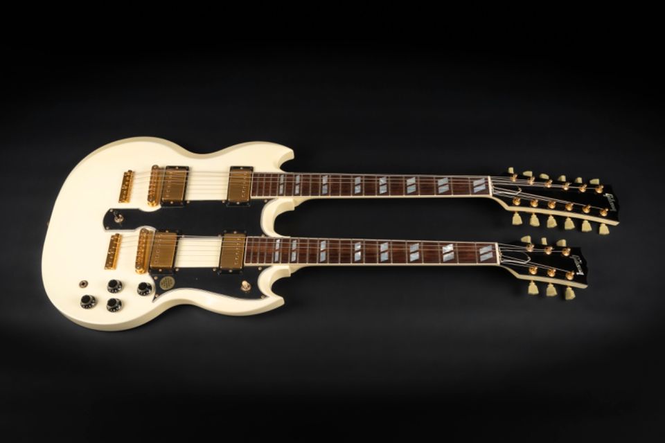 1992 Gibson EDS-1275 Alpine White GH | USA Doubleneck Vintage SG in Niebüll