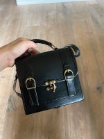 Kleine schwarz Tasche Koffer Retro Vintage - kein echtes Leder Baden-Württemberg - Waldkirch Vorschau