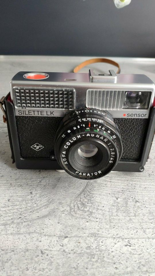 Agfa Silette LK mit Ledertasche,ungetestet in Weinsberg