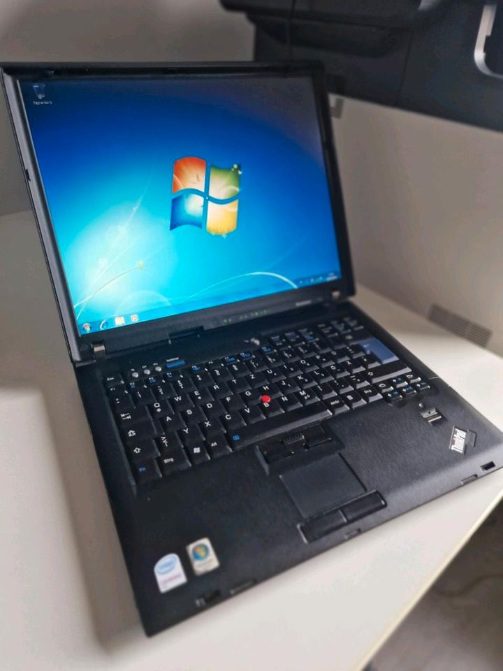 Laptop Notebook Lenovo R61 - DualCore 2,2 GHz, 2GB RAM, 150 GB FP in Maintal