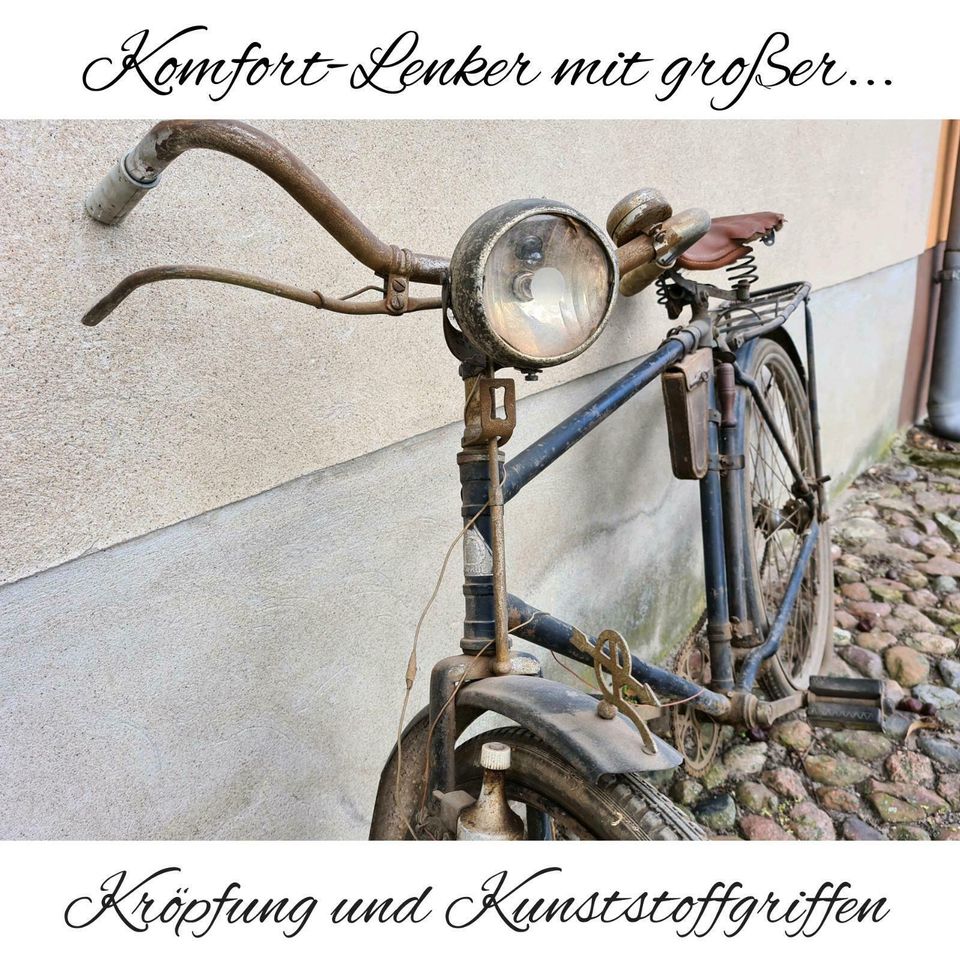 Dürkopp Vorkrieg Oldtimer Fahrrad Herrenrad RH 56 kein NSU Miele in Gommern