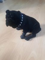 Bulldogge schwarz Figur Deko Hessen - Kassel Vorschau