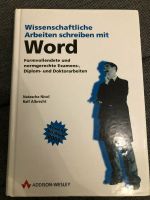 Wissenschaftliche Arbeiten schreiben mit Word mit Buch mit CD Hamburg-Mitte - Hamburg Billstedt   Vorschau
