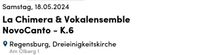2 Tickets für La Pellegrina, 18.5., Tage Alter Musik Regensburg Bayern - Wörthsee Vorschau
