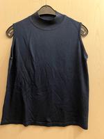 Dunkelblauer ärmelloser Pullover, Größe L Bayern - Würzburg Vorschau