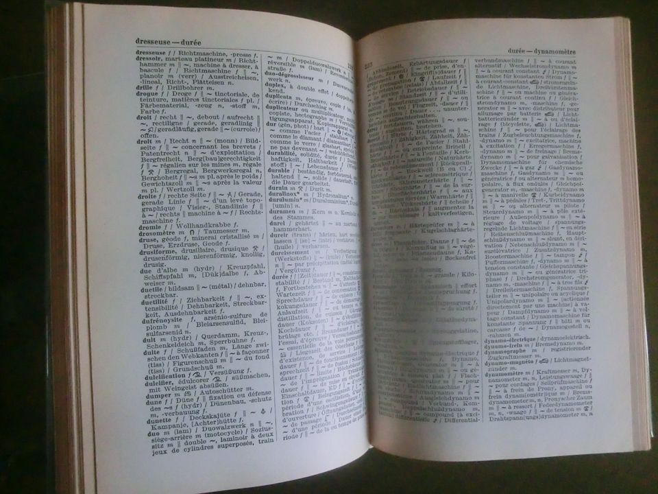 diverse Fachwörterbücher Deutsch-Französisch / Franz-Deutsch u.a. in Neuss