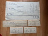 MZ Saxon 150 125 Sportstar ETZ Aufkleber Satz Selten Brandenburg - Brück Vorschau