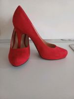 Neu! High  Heels / Pumps, Gr.40 - Rot Niedersachsen - Bad Laer Vorschau