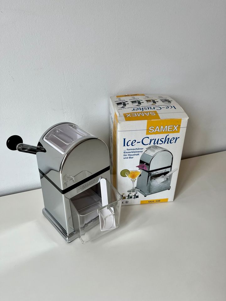 ICE Crusher • Eiszerkleinerer • Chrom • wie NEU in Bochum