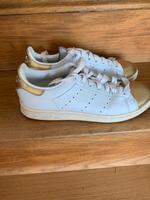 Adidas Stan Smith weiß, gold, silber Hessen - Wiesbaden Vorschau