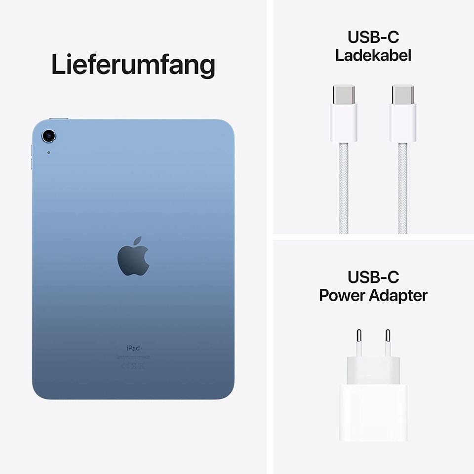 Apple 2022 10,9" iPad (Wi-Fi, 64 GB) Blau & Silver 10. Genaration *Neu & Ovp / HÄNDLER / Garantie / Rechnung in Bielefeld