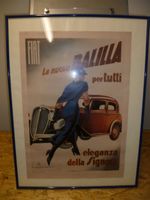 Achtung, Fiat Fans ! Plakat im Bilderrahmen, Fiat, siehe Photos Nordrhein-Westfalen - Beverungen Vorschau