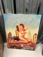 Leinwand Print-Bild - Surf up/ Oldtimer/Frau/Surfbrett Hessen - Ginsheim-Gustavsburg Vorschau