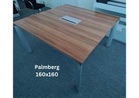 Palmberg Schreibtisch 160x160 mit Medienschacht Brandenburg - Großbeeren Vorschau