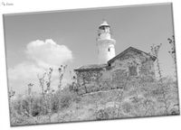 Leinwanddruck: Leuchtturm, Paphos IV - schwarzweiß - NEU 80x 60 Niedersachsen - Wilhelmshaven Vorschau