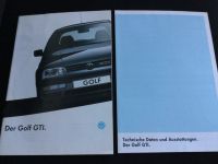 VW Golf GTI Prospekt und Ausstattung Liste von 1993 Schleswig-Holstein - Kiel Vorschau