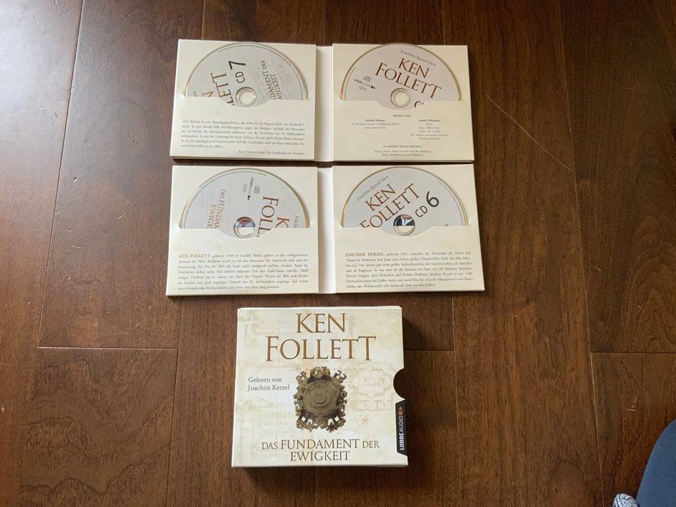 Das Fundament der Ewigkeit von Ken Follett 12 Audio CD Serie in Ludwigsburg