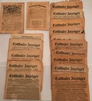 Historische Cottbuser Zeitungen ab 1907 Brandenburg - Werben (Spreewald) Vorschau