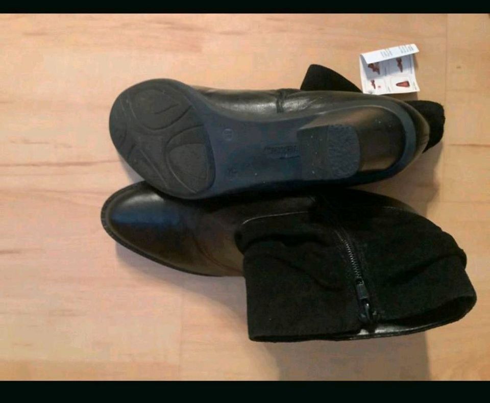 Stiefelette Rieker Gr. 39 schwarz in Magdeburg