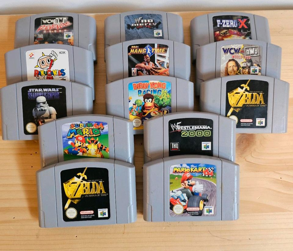 Nintendo 64 Spiele, N64, Super Mario, Zelda in Euskirchen