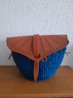 Blaue Handtasche; Lederband für Sommer, Strand Rheinland-Pfalz - Schifferstadt Vorschau