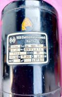 VEB Elektromotorenwerk Hartha DDR Elektromotor Typ DM 100/50 Sachsen-Anhalt - Barby Vorschau