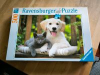 Ravensburger Puzzle Hund/Katze 500 Teile Nordrhein-Westfalen - Haan Vorschau