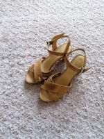 Vintage sehr bequeme Sandalen Ledersandalen Braun cognac  36 Bayern - Regensburg Vorschau