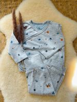 Neu Topomini Babyset Wickeljacke Hose grau Muster / 68 Niedersachsen - Kutenholz Vorschau