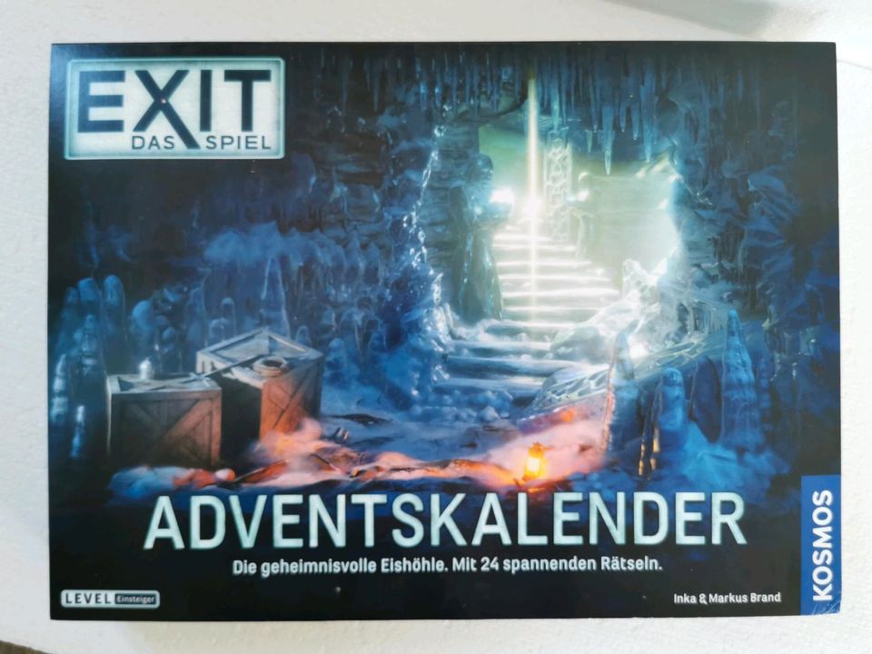 Exit Game Adventskalender Cosmos "Die geheimnisvolle Eishöhle" in Jade