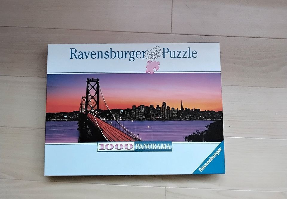 Ravensburger Panorama Puzzle " Oakland Bay Bridge" San Francisco in Torgelow