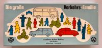 VW Verkehrs-Familie Spiel Holz Bausteine Antiquität 1970 Bayern - Kleinheubach Vorschau