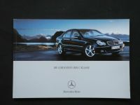 Mercedes C-Klasse W203 Prospekt 2005 mit C 55 AMG V8 Baden-Württemberg - Remshalden Vorschau