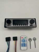 Retro Autoradio 1DIN Bluetooth Freisprechanlage USB AUX Oldtimer Niedersachsen - Soltau Vorschau