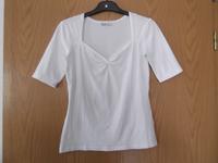 T-Shirt MORE&MORE weiß Stretch Gr. 34 Bayern - Mertingen Vorschau