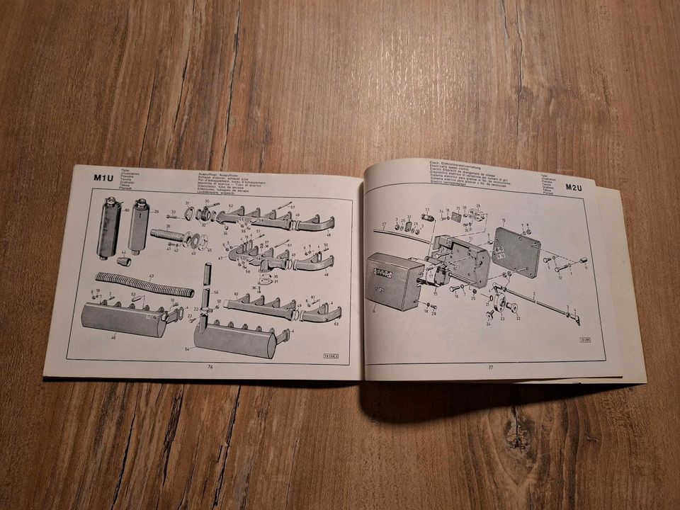 Deutz Ersatzteilliste F6L 911 , 912 in Marienhafe