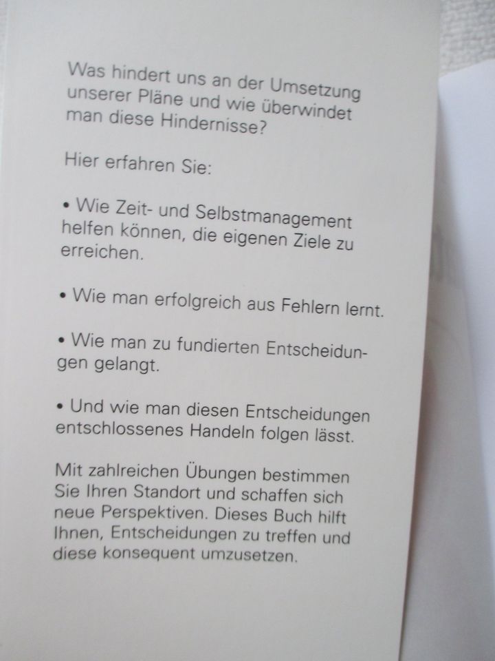 Anpacken statt aufschieben; Das Trainingsbuch; Alexander Jürries in Olching