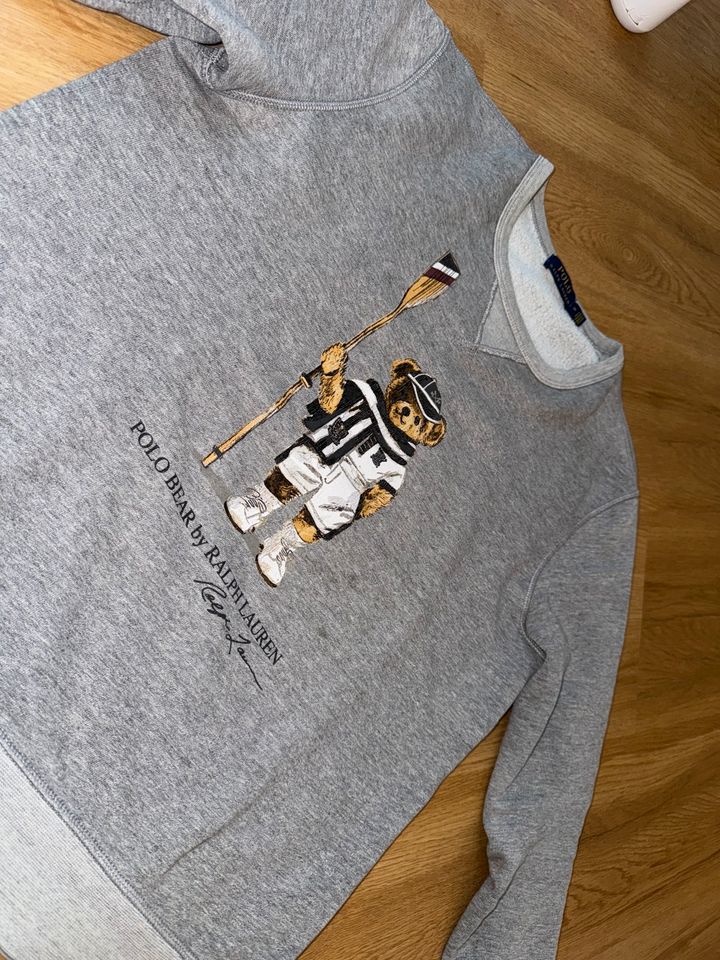 Ralph Lauren Sweatshirt Herren M Polo Bär Hoodie M in Sonneberg