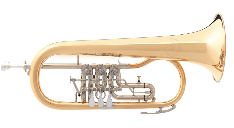 Deutsches B & S Drehventil - Flügelhorn + Trigger %%% NEUWARE %%% in Hagenburg