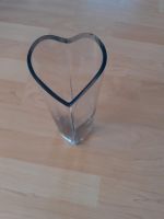 Blumenvase Herzform Glas Hessen - Kassel Vorschau
