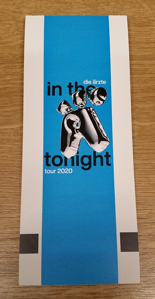 Die Ärzte Tour 2020 "in the Ä tonight" Tickets Konzertkarten in Bassum