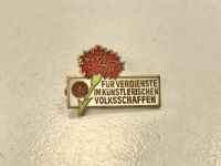 ⭕ DDR-PIN | Für Verdienste im künstlerischen Volksschaffen Nadel Mecklenburg-Vorpommern - Burow Vorschau