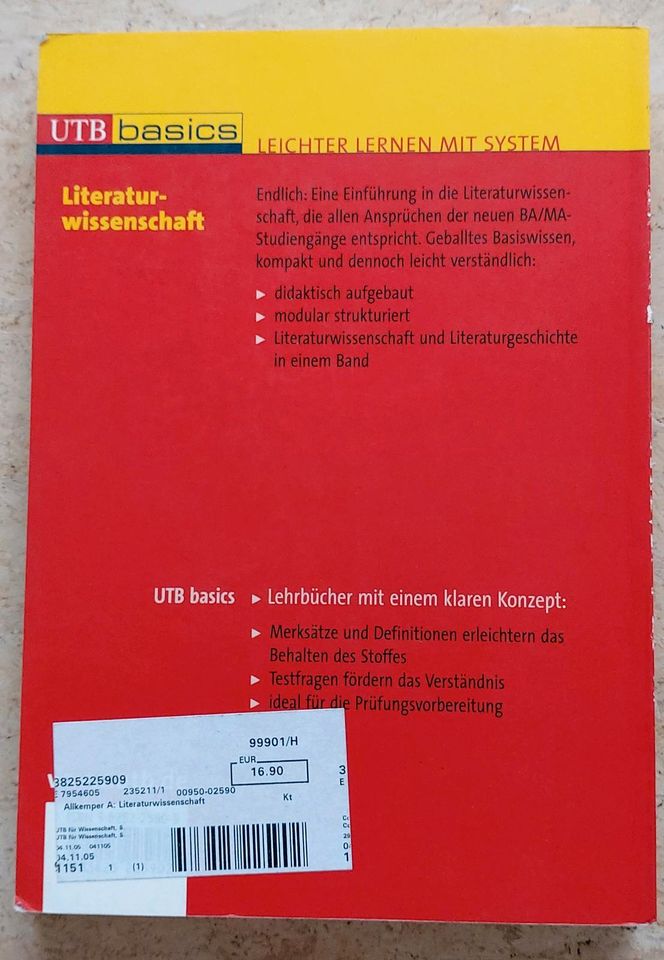 Literaturwissenschaft Buch in Leichlingen