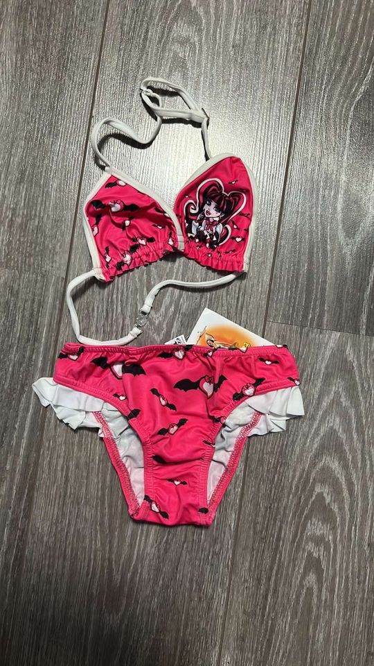 Monster High Bikini Badehose Badeanzug Gr 110 116 122 Neu in München