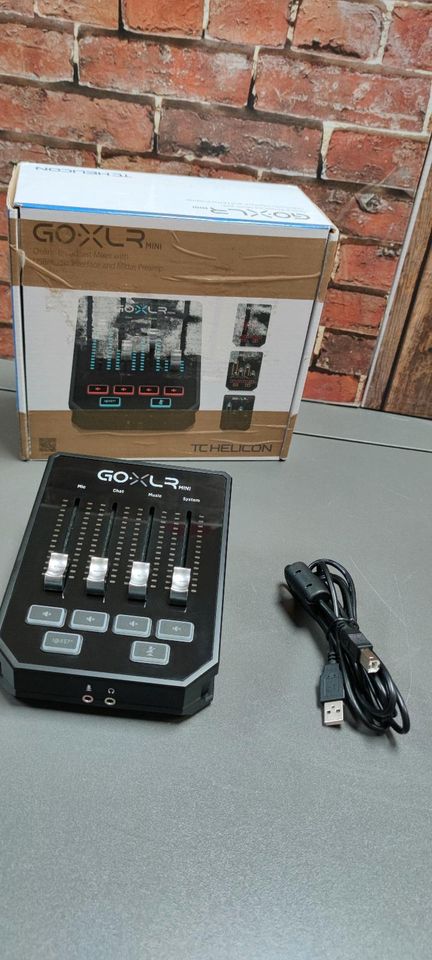 TC Helicon GO XLR Mini Audio Interface f. Streamer Gaming Podcast in Soest