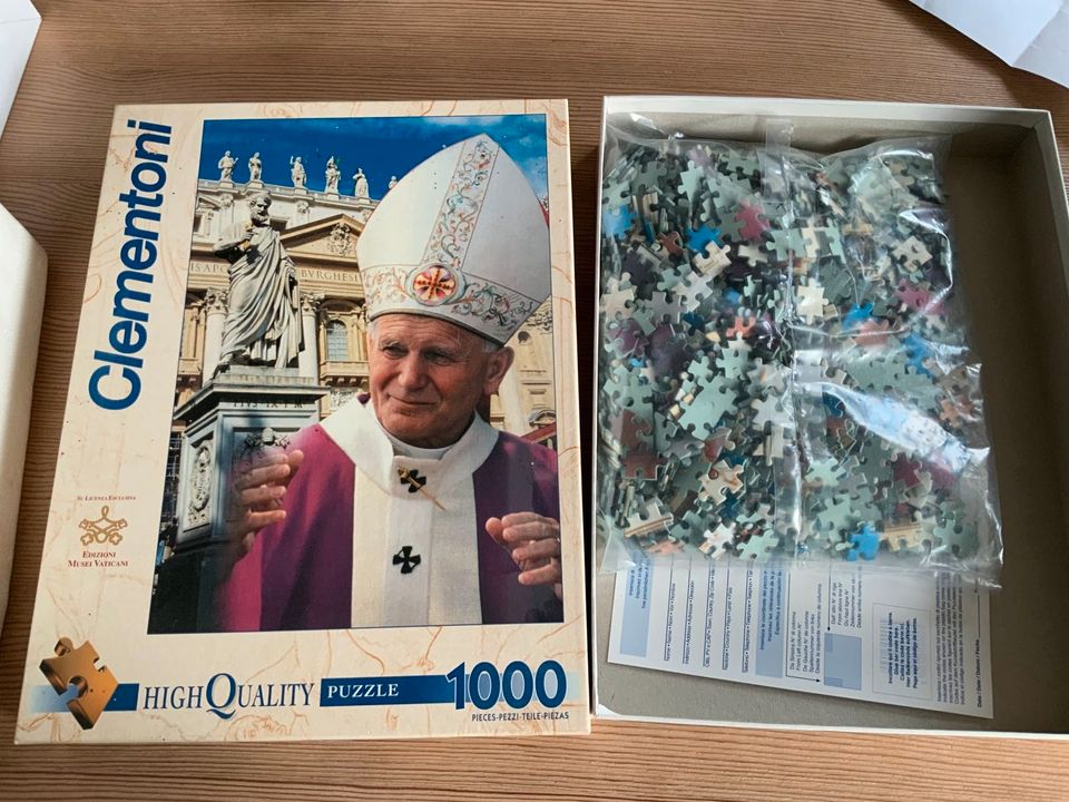 Puzzle Clementoni 31293, Papst Giovanni Paolo II . 1000 Teile in Eutingen