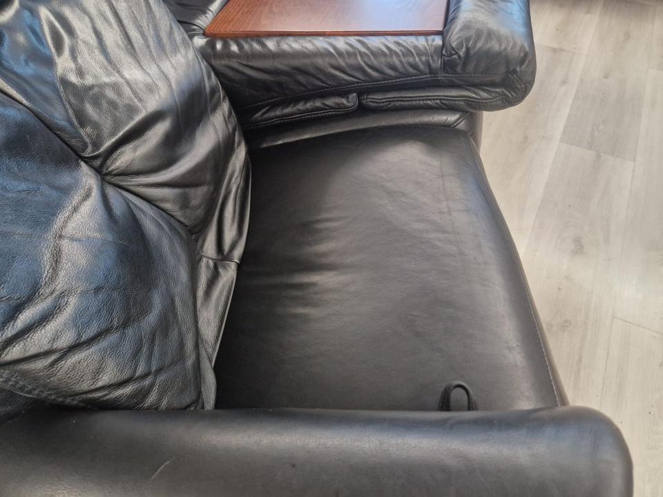 2 Himolla Echtleder Sofas (auch einzelnd abzugeben) in Bergisch Gladbach