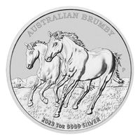 Silbermünze Brumby Pferde Wildpferde 2023 4. Ausgabe 1 oz 999 Niedersachsen - Fürstenau Vorschau